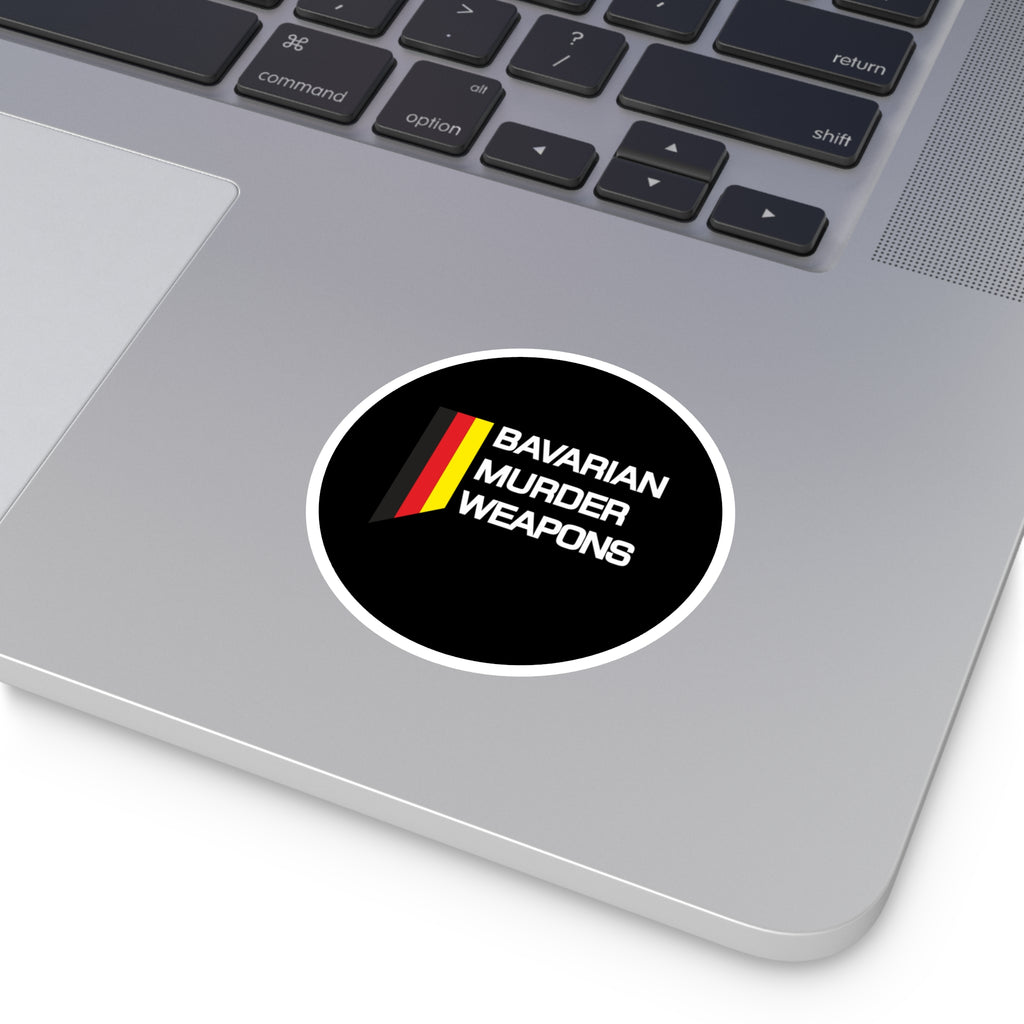 Round Sticker — Logo (Indoor/Outdoor)