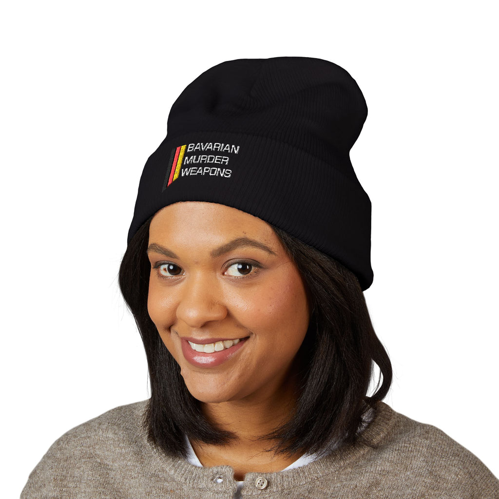 Classic Beanie with Embroidery