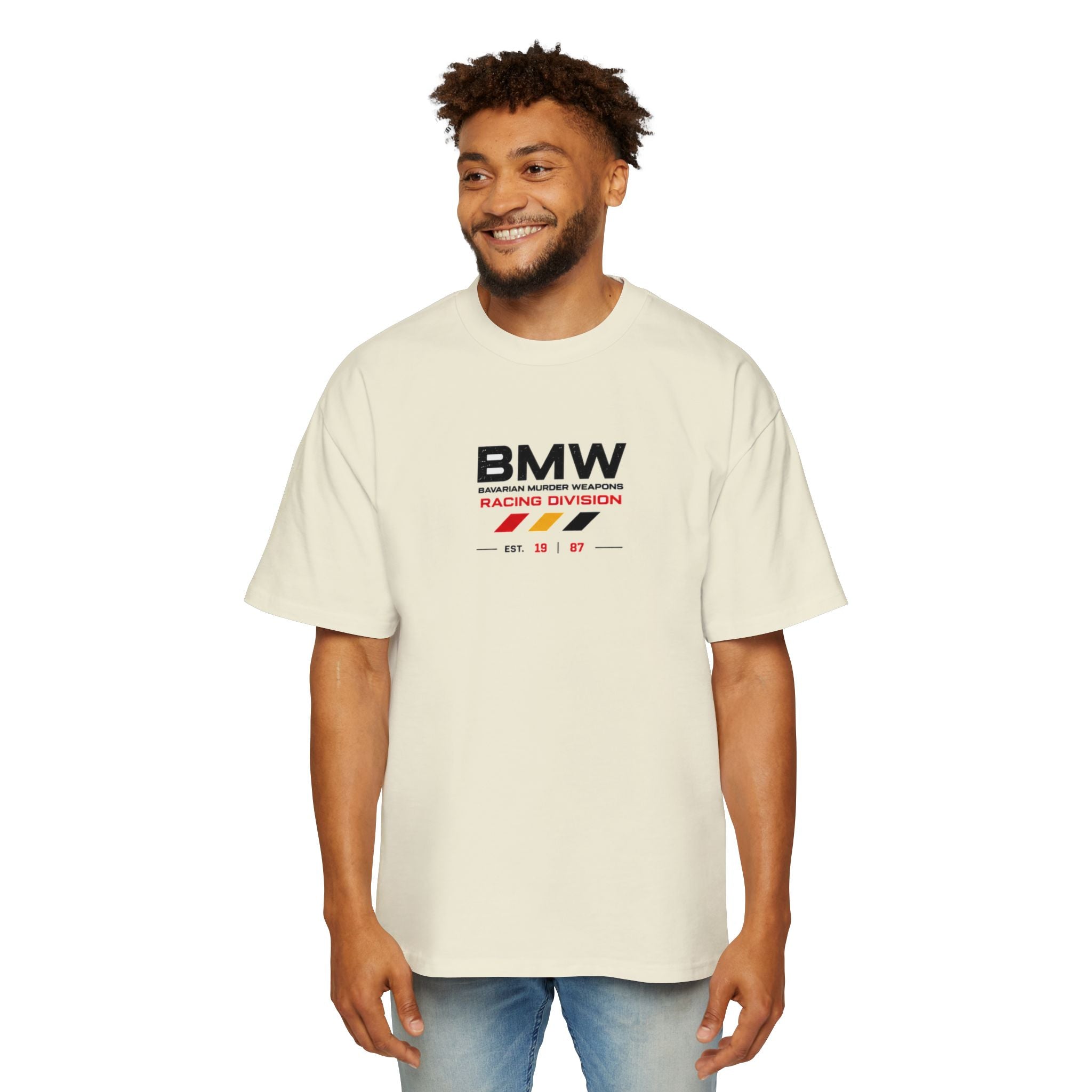 BMW Racing Division Tee — Vintage E30 Motorsport Car Graphic Shirt