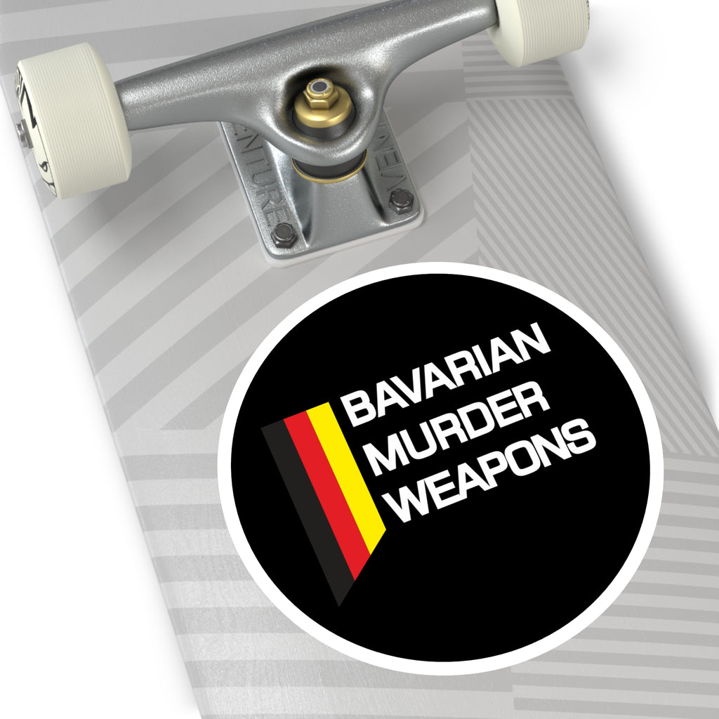 Round Sticker — Logo (Indoor/Outdoor)