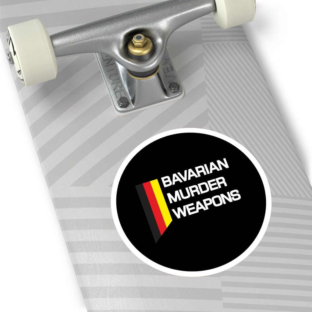 Round Sticker — Logo (Indoor/Outdoor)