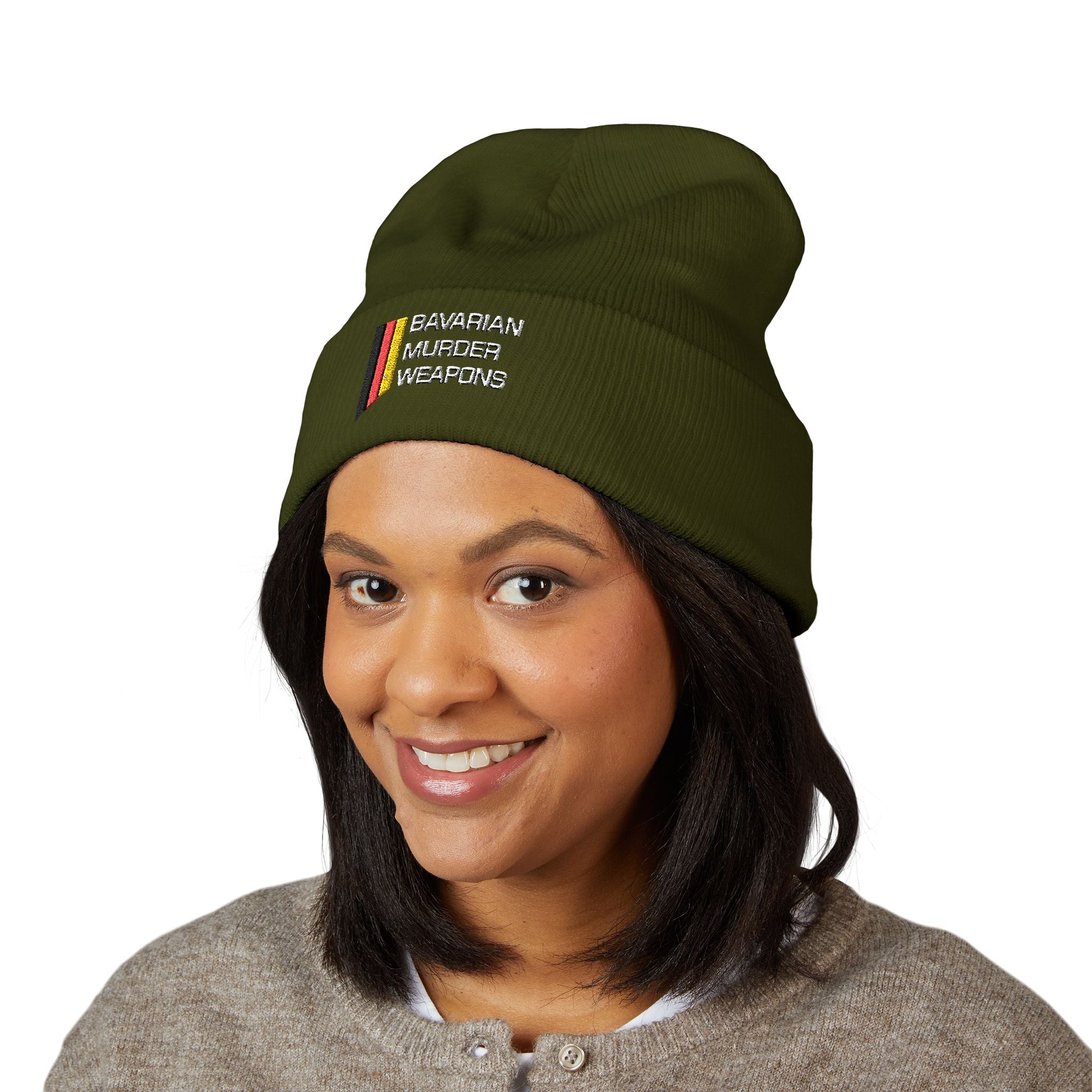 Classic Beanie with Embroidery