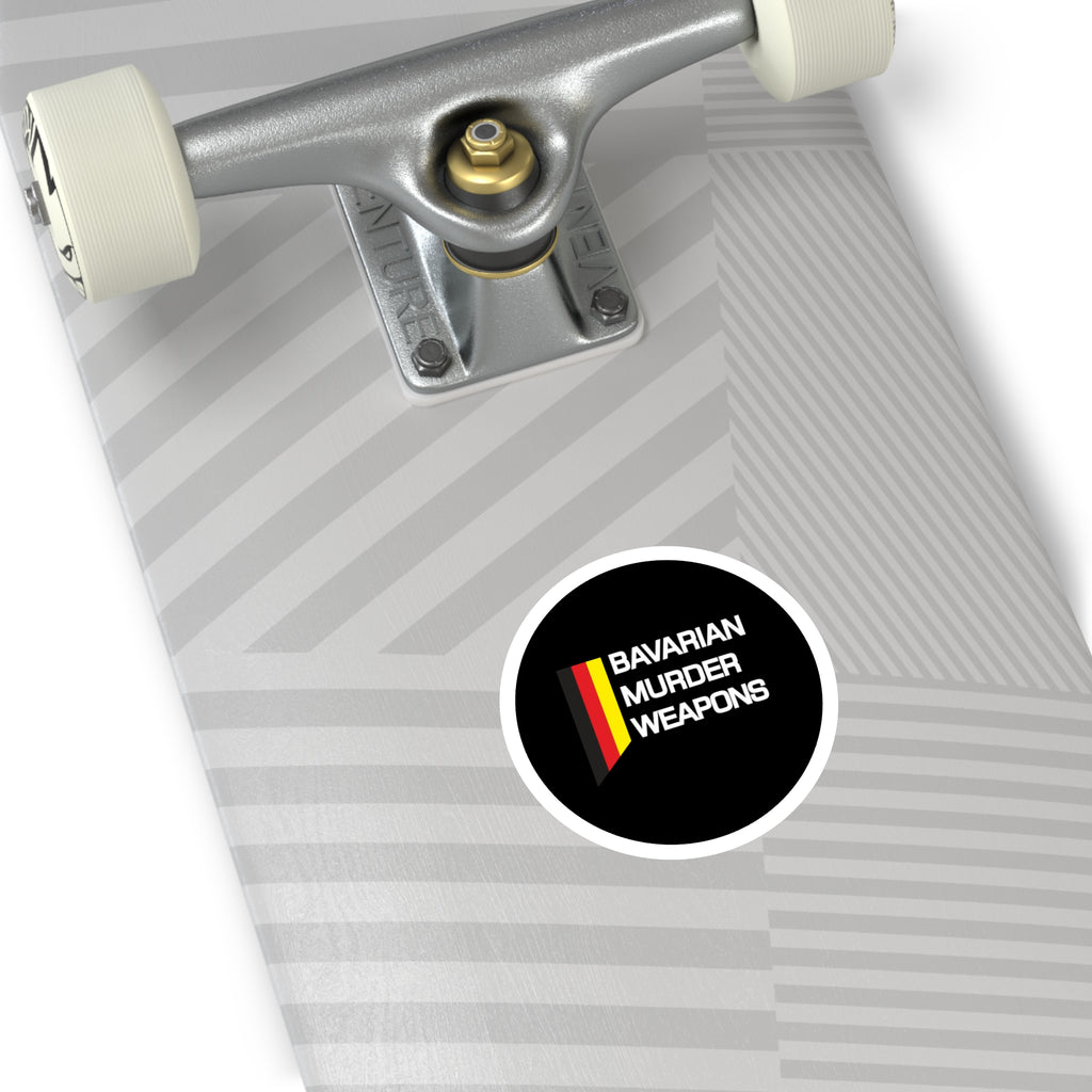 Round Sticker — Logo (Indoor/Outdoor)