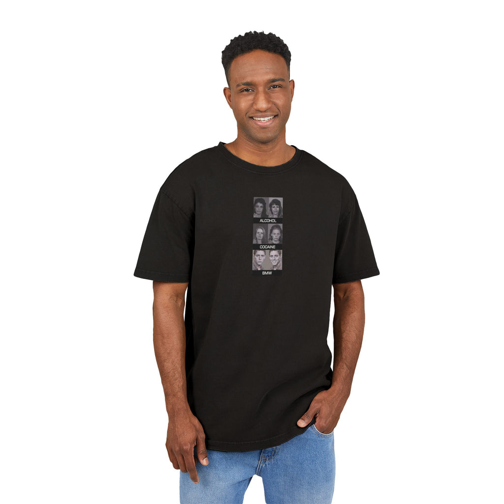 Vintage Acid-Wash Oversized Tee