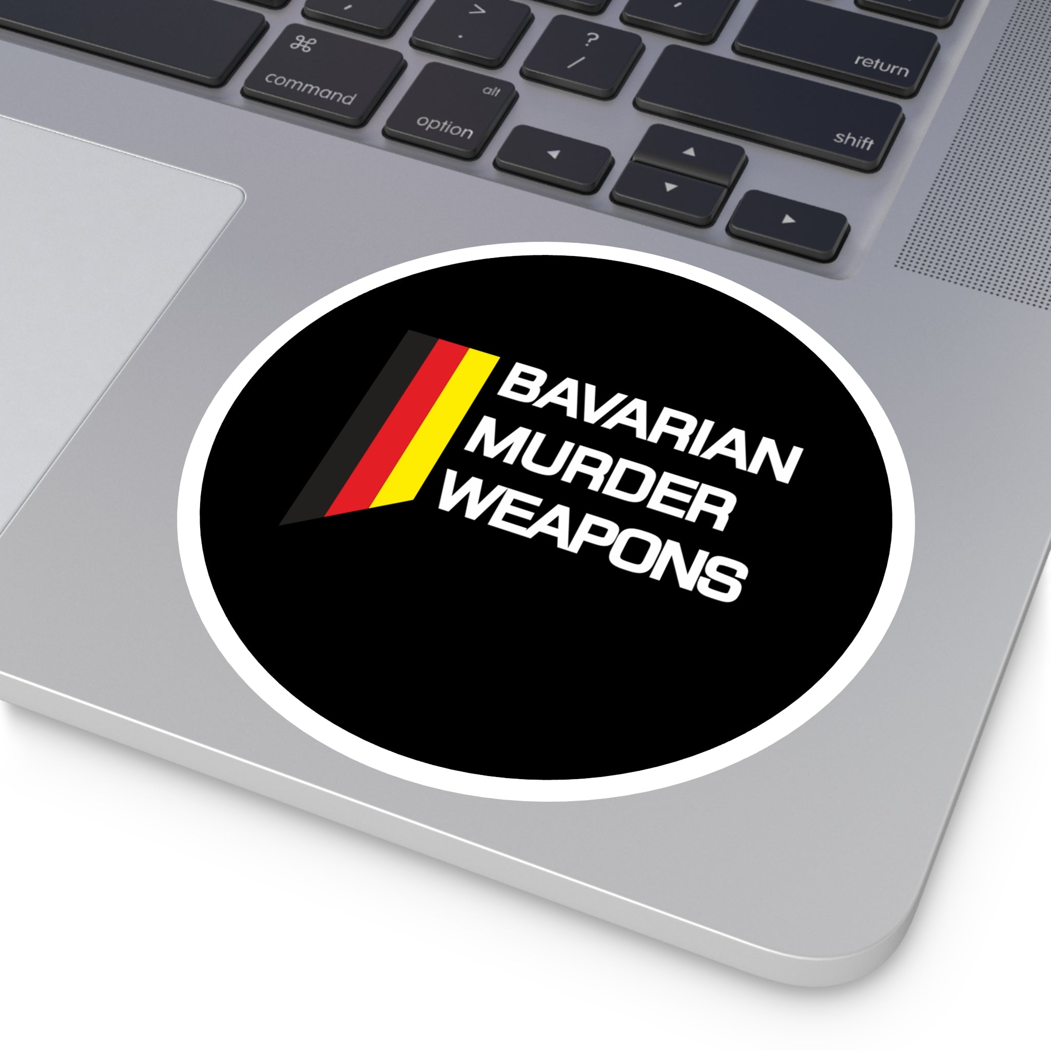 Round Sticker — Logo (Indoor/Outdoor)