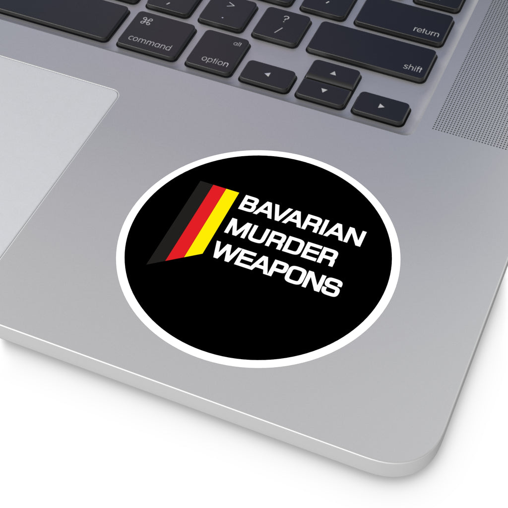 Round Sticker — Logo (Indoor/Outdoor)