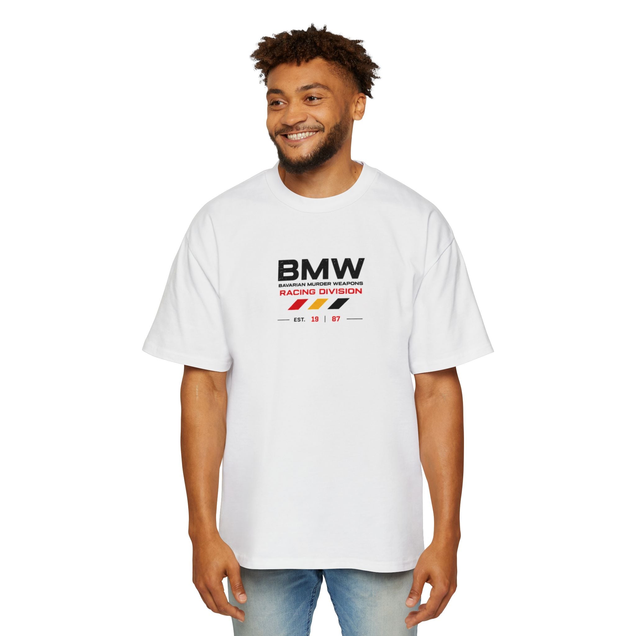 BMW Racing Division Tee — Vintage E30 Motorsport Car Graphic Shirt